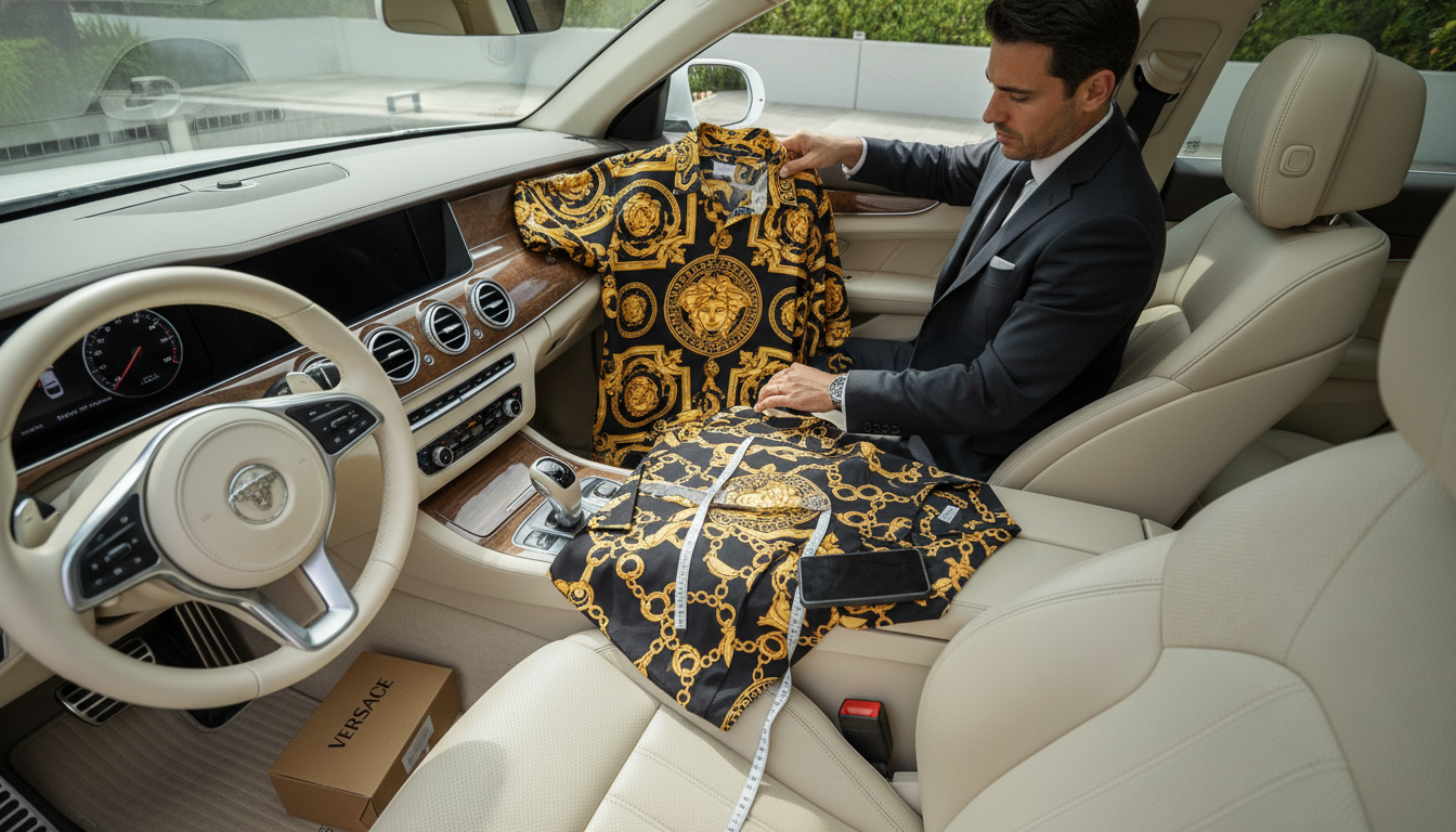 Versace Shirt Sizing: True to Size or Size Up?