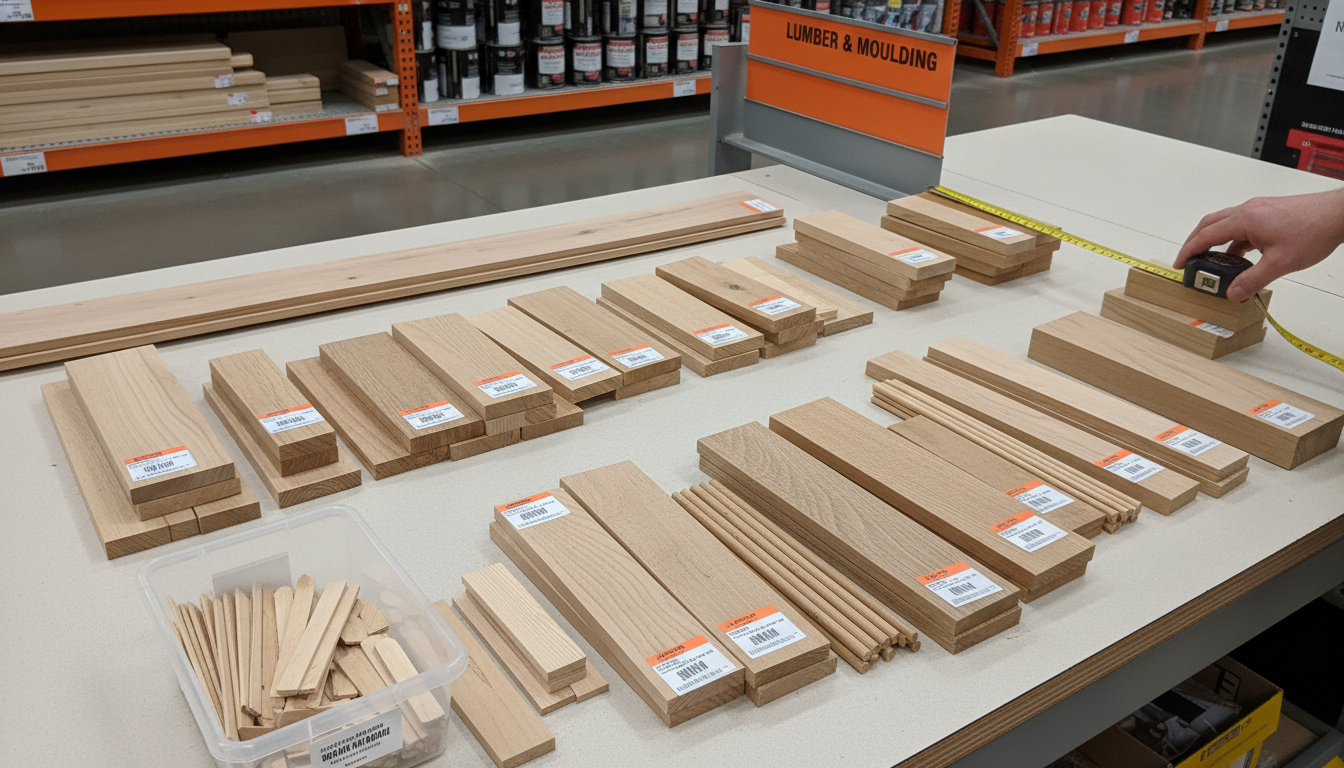 Small Wood Pieces at Home Depot: What to Buy & Where