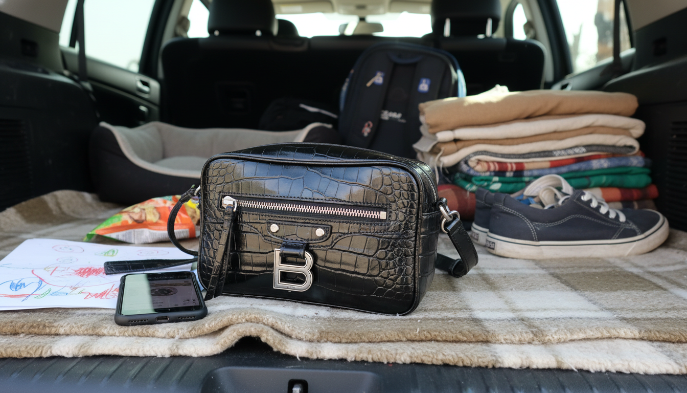 How to Authenticate a Balenciaga Croc-Effect Camera Bag
