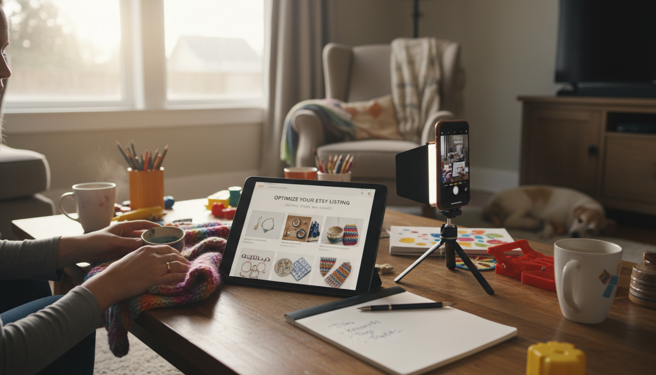 Optimize Your Etsy Listing: Photos, Titles, SEO & Sales