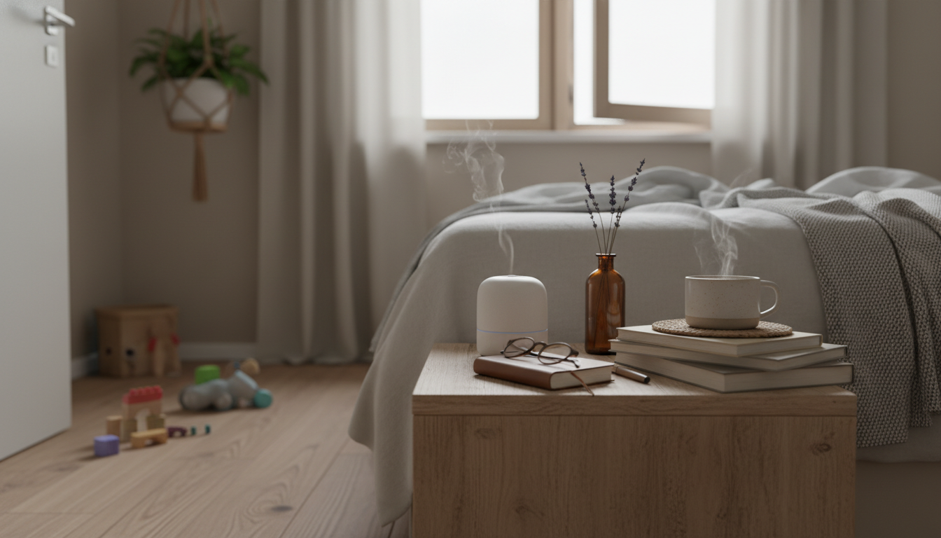 Accessorize Your Bedside Table: Calm, Minimal Styling