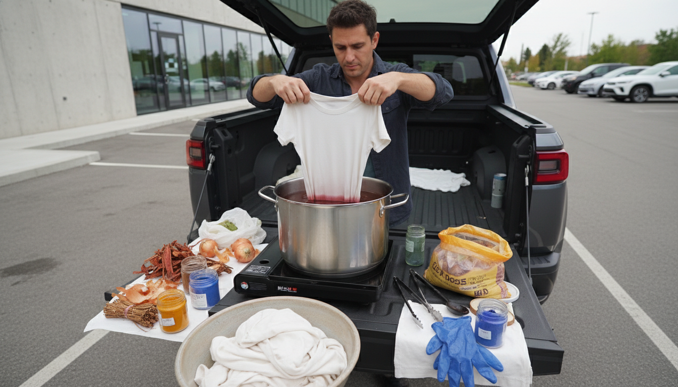 Natural Clothes Dyeing at Home: Easy Plant-Based Steps