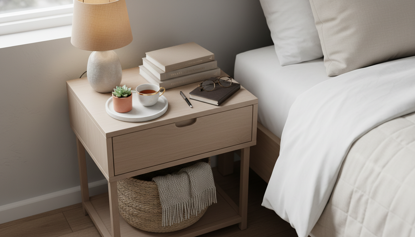 Make Your Bedside Table Look Nice: Simple Nightstand Tips
