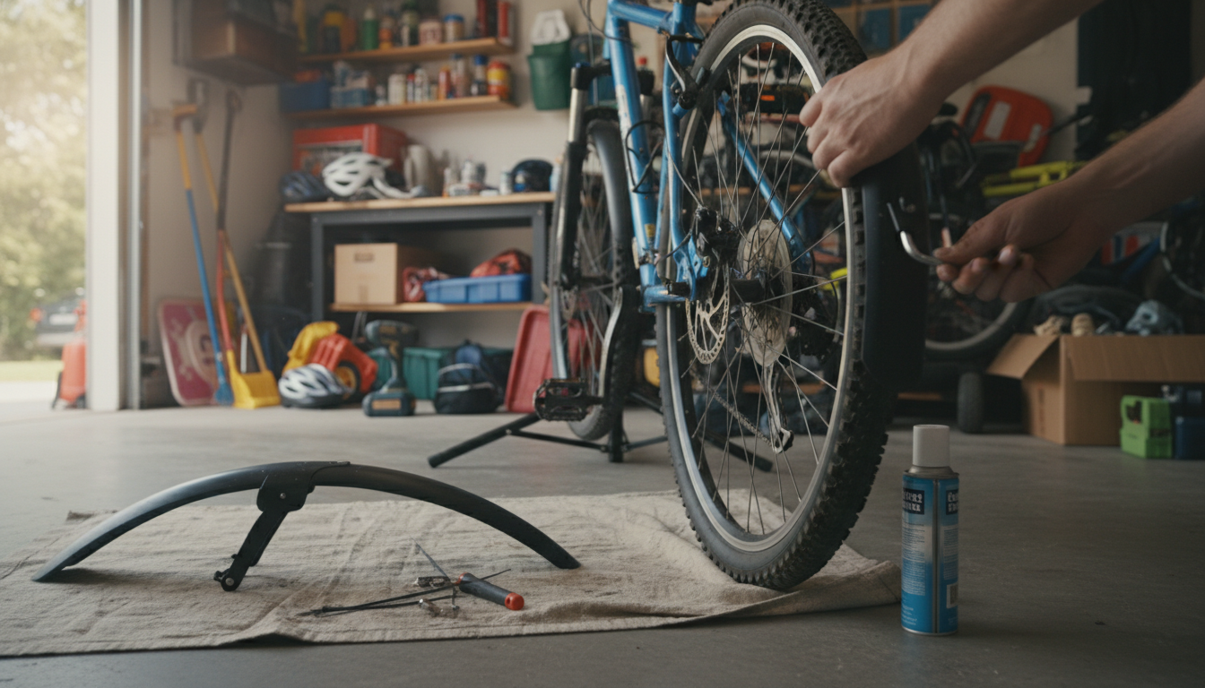 Remove Bike Fenders Fast: Full & Clip-On Steps