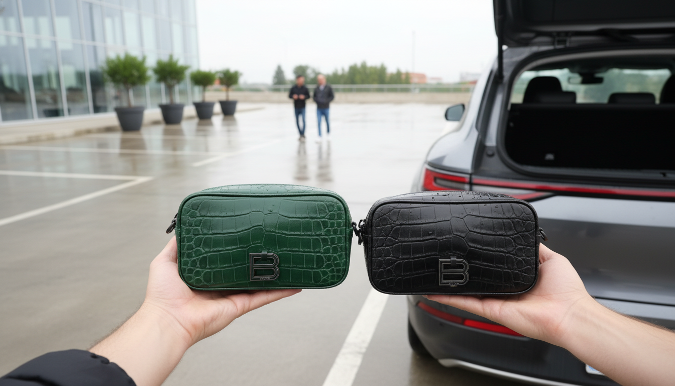 Balenciaga Croc Camera Bags: Embossed Calfskin vs Real