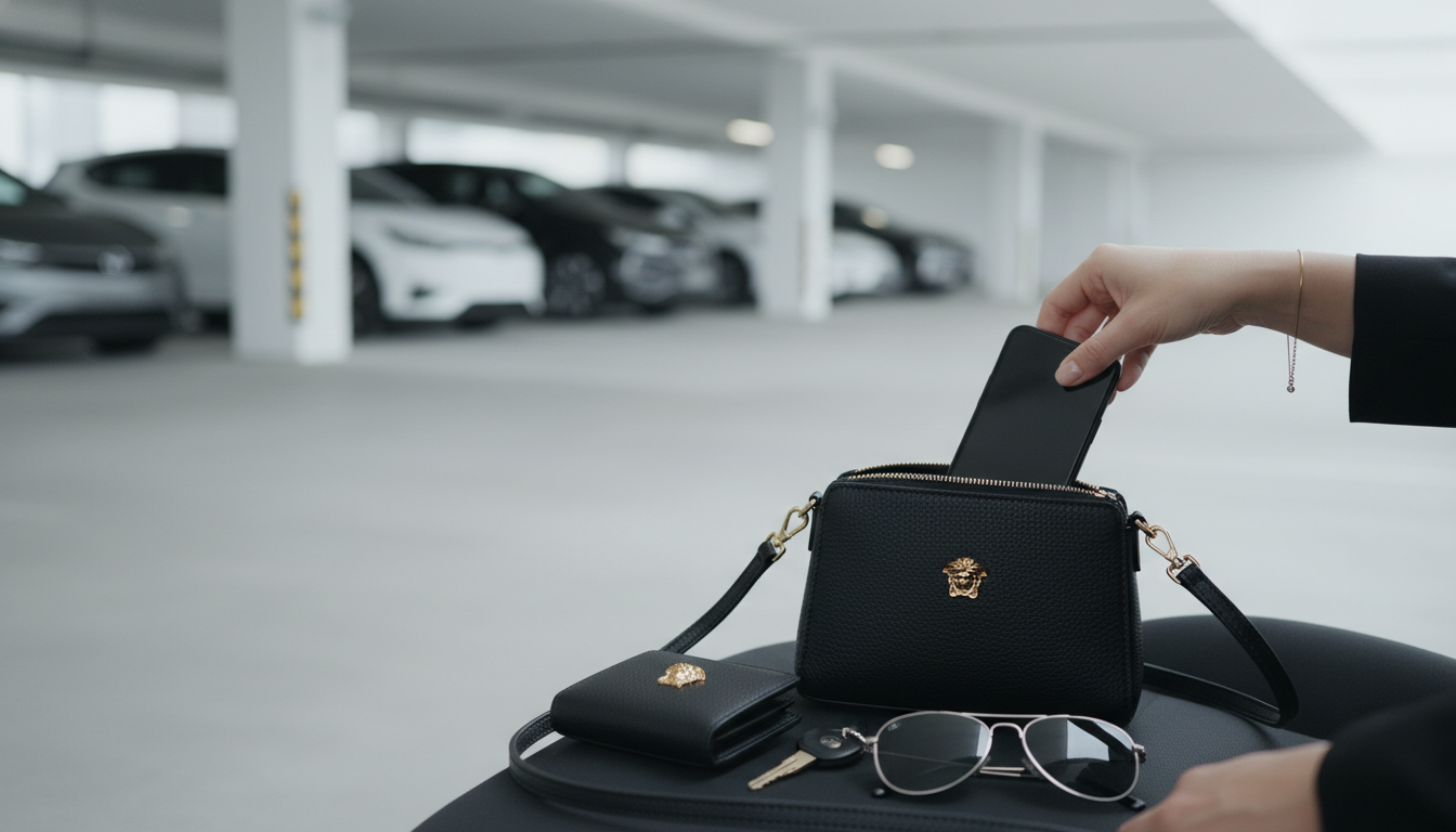 Small Versace Crossbody Capacity: What Fits Inside