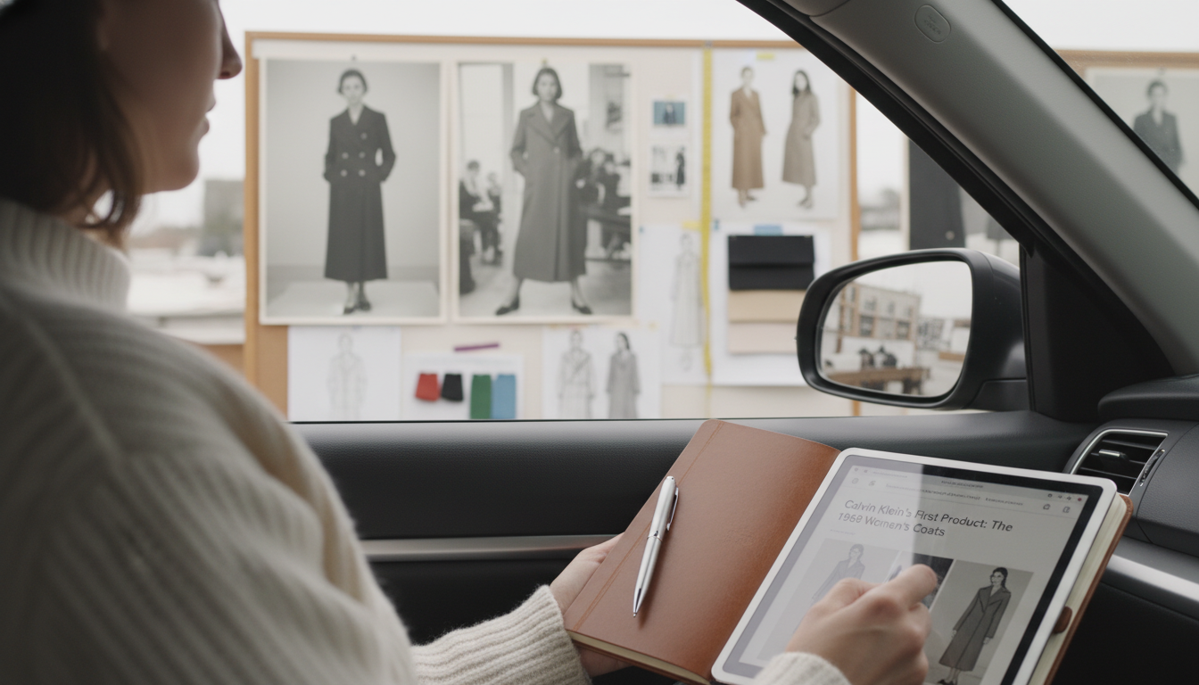 Calvin Klein’s First Product: The 1968 Women’s Coats