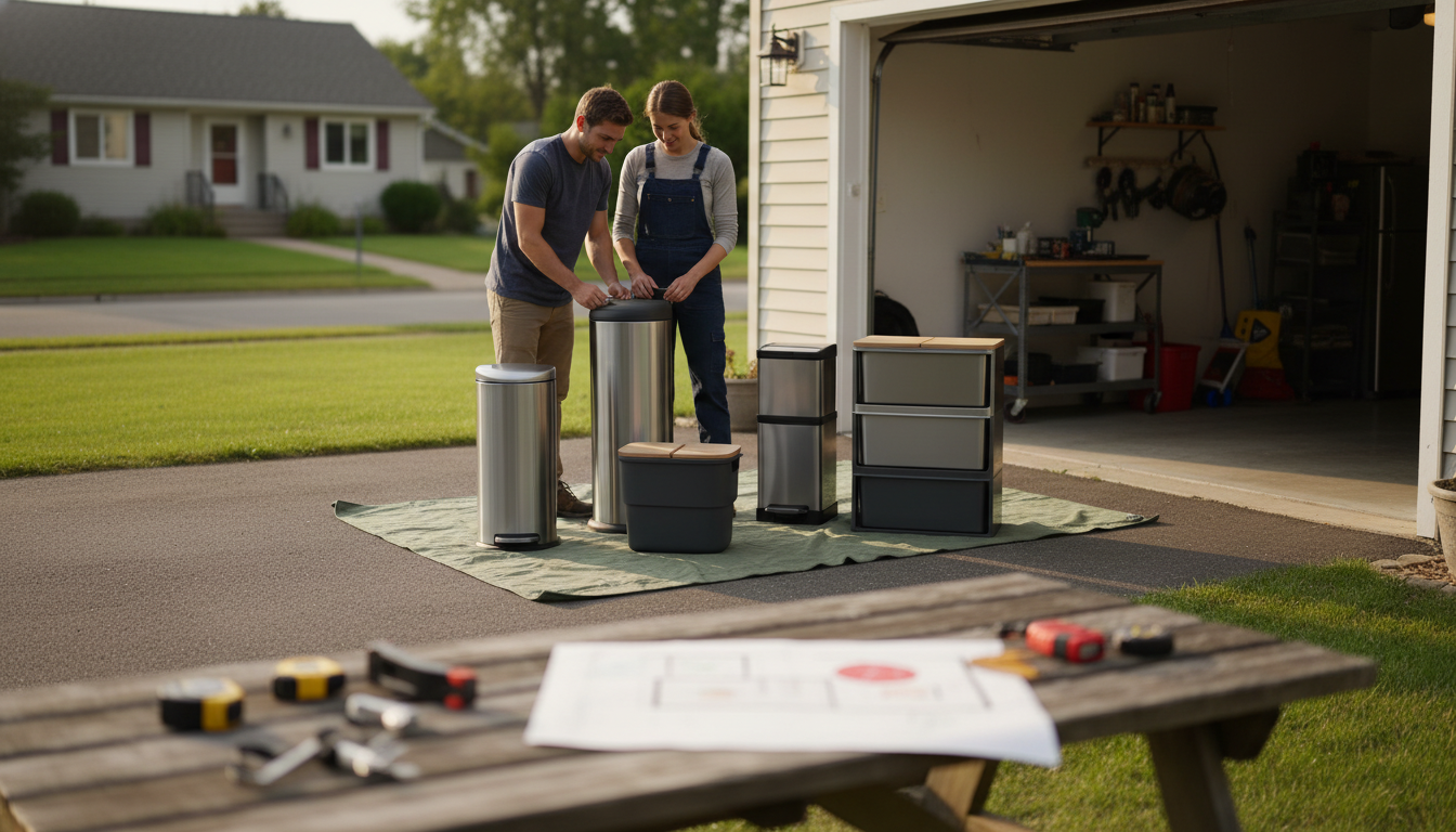 Smart Bin Placement Tips for a Small Kitchen