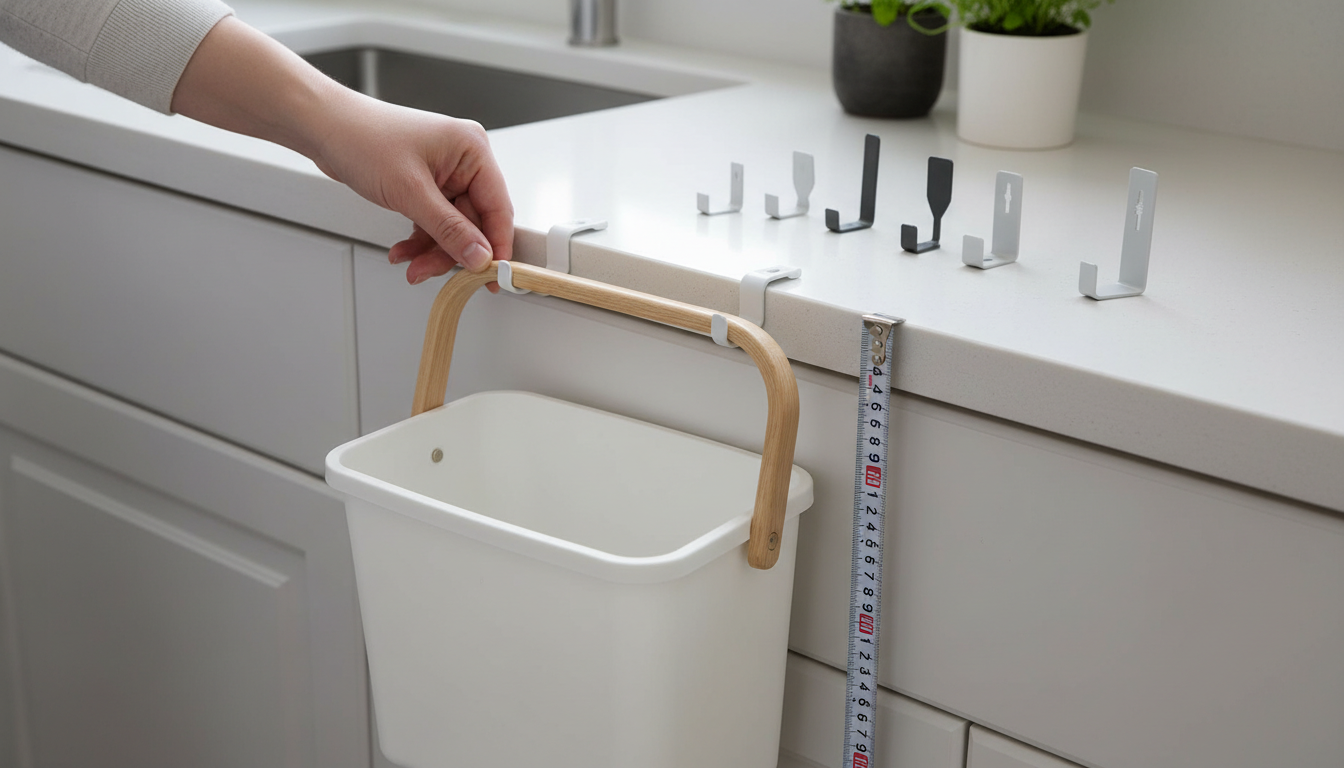 Hanging Kitchen Waste Bin: Will It Fit Your Cabinet Door?
