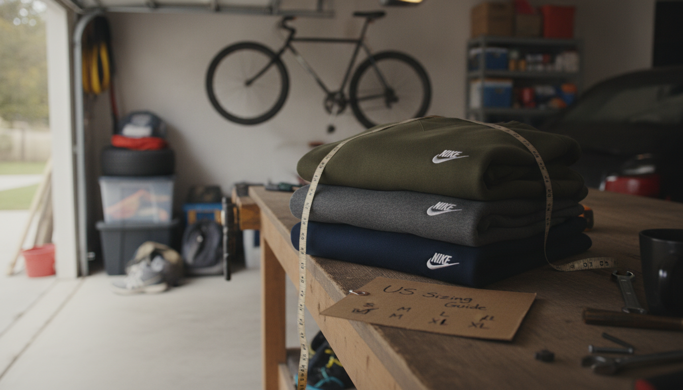 Nike Men’s Sweatshirt Fit Guide: US Sizing Explained